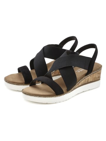 Sandalette in schwarz