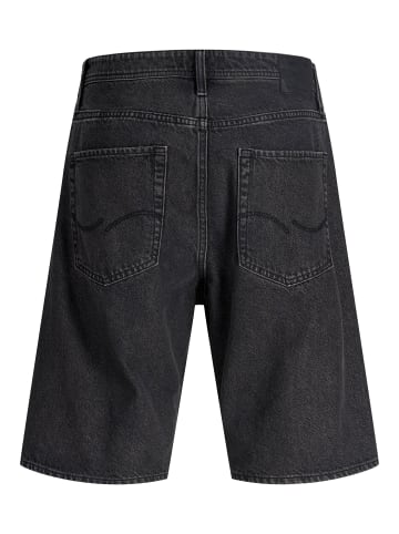 Jeans-Shorts in Black Denim