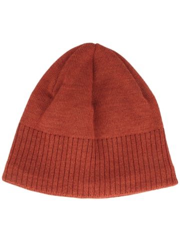 Strickmütze in rot