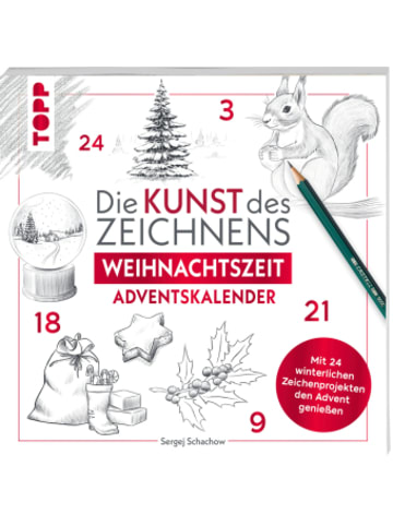 Buch - Kunst des Zeichnens Weihnachtszeit - Adventskalender