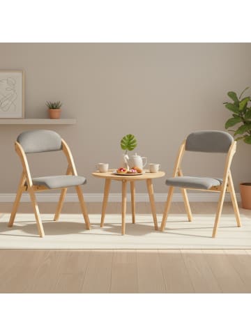 Klappstuhl in Medium Grau - (W) 52 x (H) 77 x (L) 47 cm