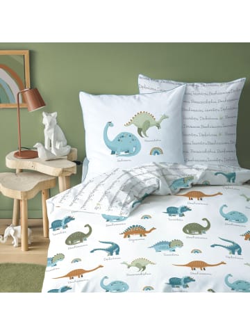 Kinder Bettwäsche-Set "Dino / Dinosaurier" in Bunt