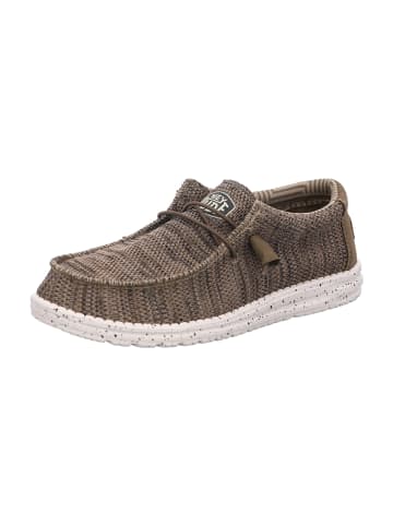 Mokassin Schnürschuhe in Braun