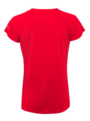 Damen Sport Shirt Trainingsshirt in Rot