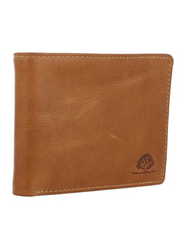 Tornado Geldbörse RFID Schutz Leder 13 cm peanut brown