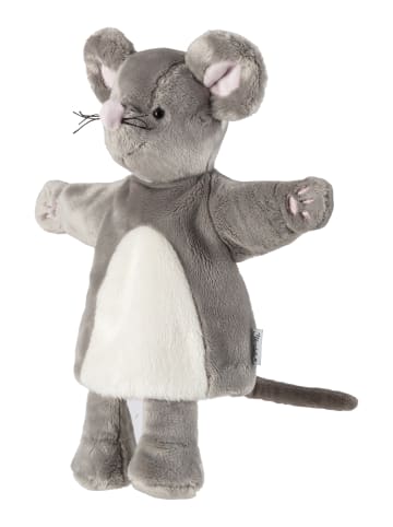 Handpuppe Maus in grau