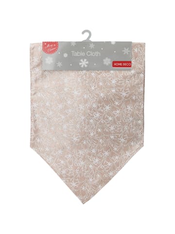 Weihnachtstischläufer, Rentiere in Beige, 150 cm