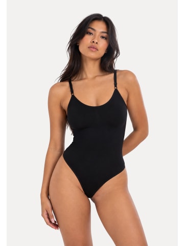 String Bodysuit Nysa in Schwarz