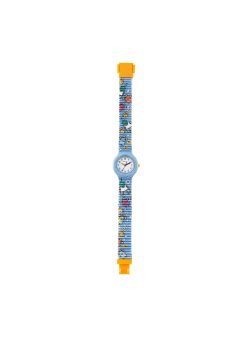 Analoguhr kids fun weiss