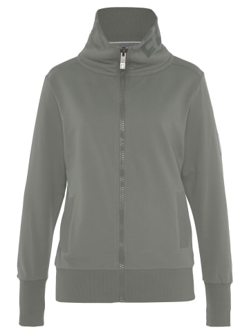 Sweatjacke in grün