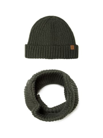 2tlg. Set: Mützen 19hat21 in khaki
