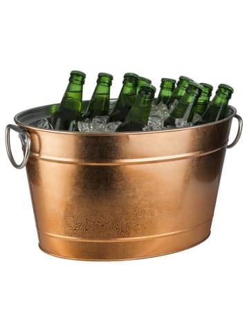 Getränkewanne "TIN" in Kupfer 40 x 28 cm, H: 22 cm 