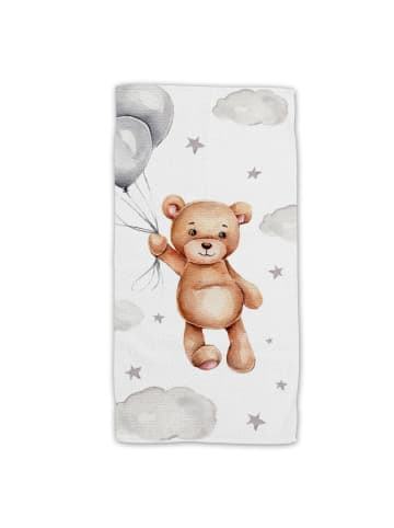 Teddy Bear Baumwolle Strandtuch Frottee Badetuch mit Premium Druck in Mehrfarbig