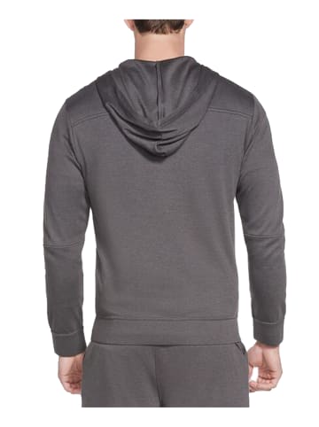 Sweatjacke Apparel GOknit Pique Full Zip Hoodie in grau