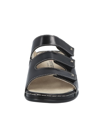 Pantolette bequem Franziska in schwarz