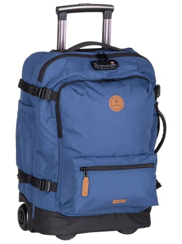 Rucksack-Trolley Soft Suitcase Small in Shiraz