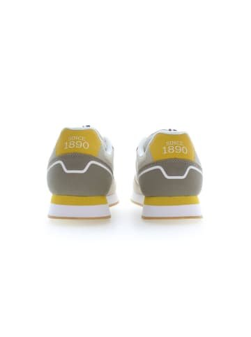 Beige Polyester Herren Sneaker