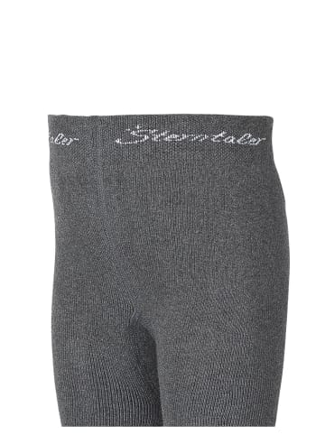 Strumpfhose uni in anthrazit mel.