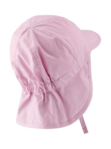 Schirmmütze mit Nackenschutz uni in rose