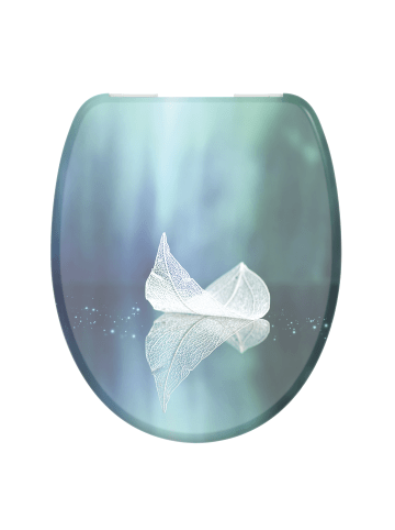 Duroplast WC-Sitz FALLEN LEAF, mit Absenkautomatik