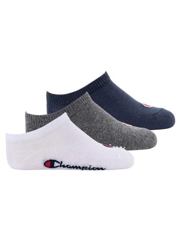 Socken 3er Pack in Blau/Weiß/Grau