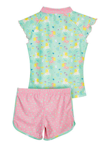 UV-Schutz Bade-Set Einhorn in mint