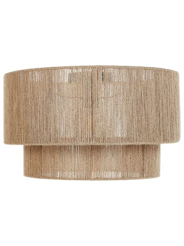 Deckenleuchten DORING in Naturfarben/Schwarz - (W) 45 x (H) 26 x (L) 45 cm