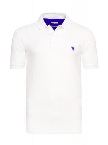 US Polo Assn. Basic Poloshirt in der Farbe Weiß