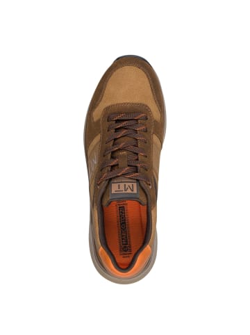 Sportliche Schnürschuhe in Braun