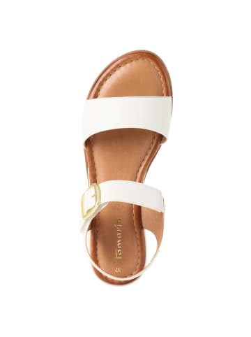 Sandale in WHITE LEATHER