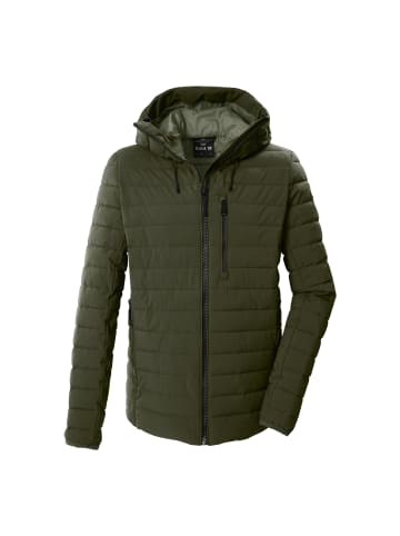 Steppjacke mit Kapuze in Grün207
