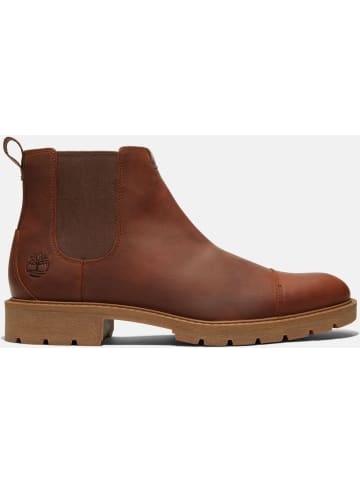Chelsea Boot "Mid Chelsea Boot" in Braun
