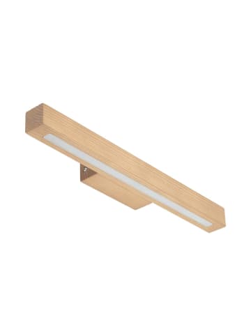 Wandlampe EEK E (B)46 x (H)4 cm in Kiefer