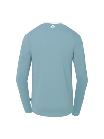 Langarmshirt Emotion 27 Kids in aqua/weiß