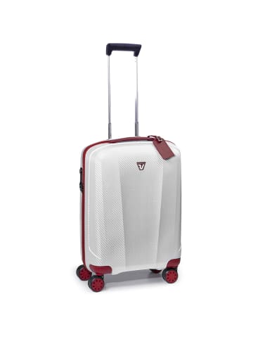 We Are Glam 4 Rollen Kabinentrolley 55 cm rosso-bianco