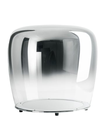 LED Tischleuchte "SMOKY" in chrome - (L)43 cm x (B)43 cm x (H)40 cm - EEK G