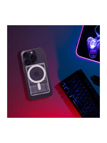 Kartenetui kompatibel mit der MagSafe-Technologie Magnetisch in Weiß