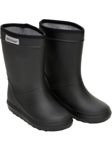Kinder Gummistiefel "Rain Boots Solid" in Schwarz