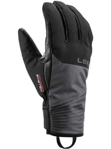 Finger Skihandschuhe in schwarz