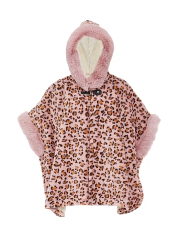 Damen Poncho in Rosa
