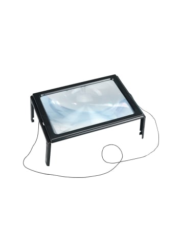 Leselupe LED in Schwarz