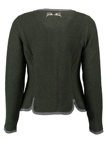 Strickjacke Enkeyo in dunkelgrün