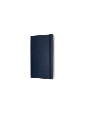 Notizbuch mit weichem Einband, 70g-Papier, Blanko "Classic" in Saphir