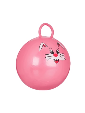 2x Hüpfball "Hase" in Pink