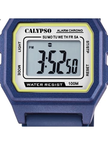 Digital-Armbanduhr Calypso Digital dunkelblau mittel (ca. 37mm)