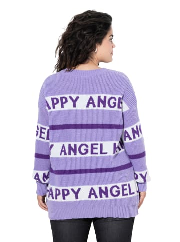 Pullover in fliederviolett