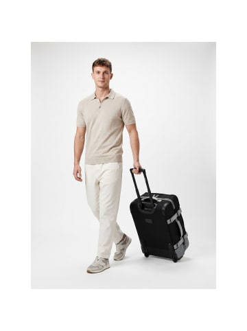 5850 2 Rollen Kabinentrolley S 51 cm grau