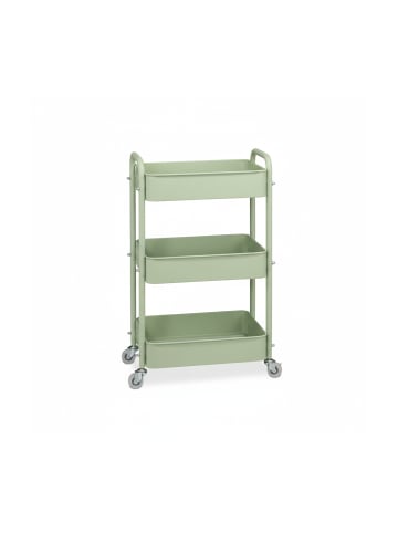 Rollwagen in Grün - (B)43,5 x (H)71,5 x (T)29,5 cm