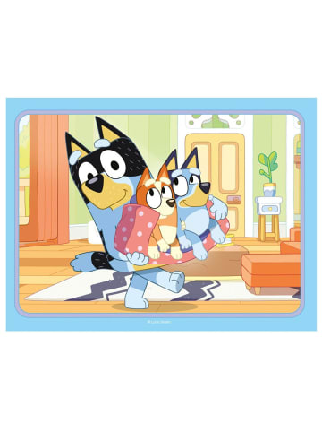 4 in 1 Kinder Puzzle Box | Ravensburger | Bluey | 12, 16, 20, 24 Teile