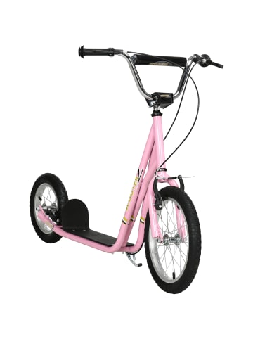 Kinderscooter in Rosa 135L x 58B x 100H cm